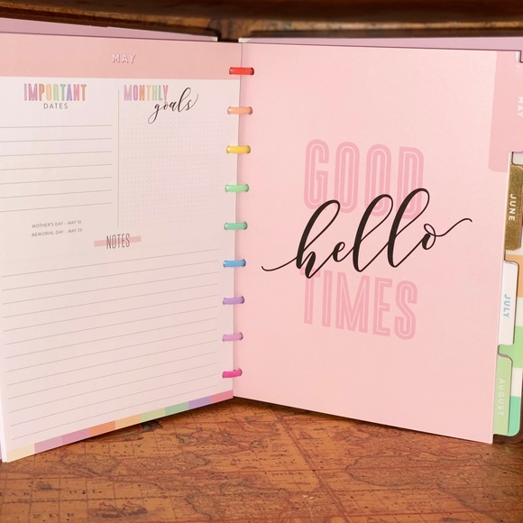 The Happy Planner "PASTEL DREAMS" Classic 12-Month - Picture 7 of 8